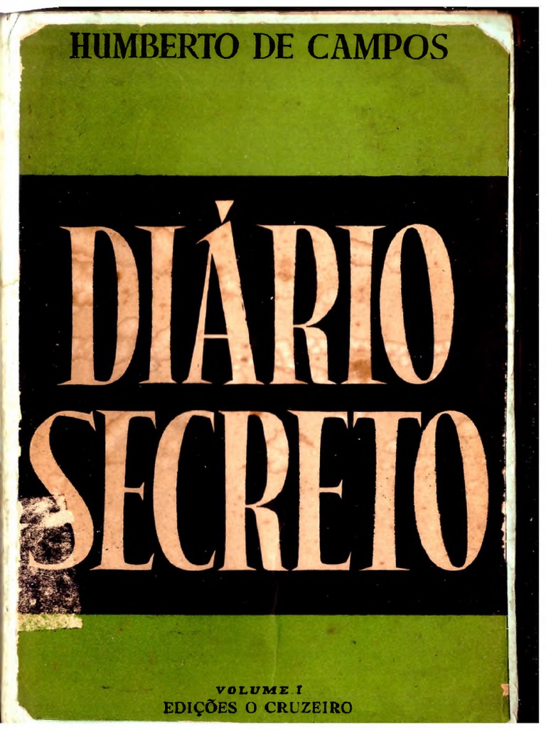 Diario Secreto Humberto de Campos PDF