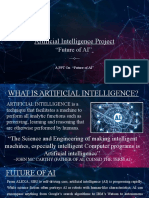 Artificial Intelligence Project: "Future of AI"