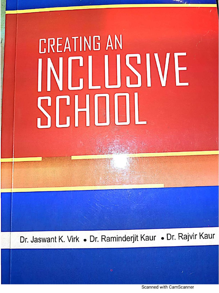 218 Creating An Inclusive School Eng Pdf