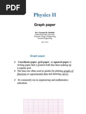 Graph paper
