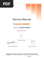 Service Manual: Transformer