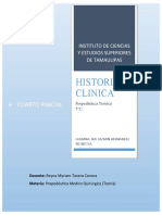 Historia Clinica 4ta