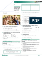 B1+ UNIT 3 Flipped Classroom Video Worksheet