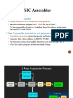 Two Pass SIC Assembler