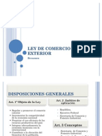 Ley de Comercio Exterior. - Resumen