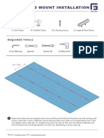 Corrugated Roof Mount Instructions