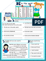 Was I, you, he, she or it? Common verb forms and corrections