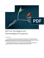 Self From Sociological and Anthropological Perspective