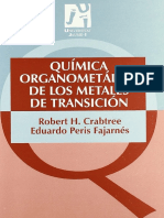 Química Organometálica de Los Metales de Transición by Robert H. Crabtree, Eduardo Peris Fajarnés