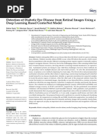 Sensors: Detection of Diabetic Eye Disease From Retinal Images Using A Deep Learning Based Centernet Model