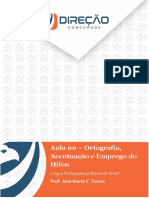 Portuguêspara Escrituráriodo Bancodo Brasil (Pós Edital) Aula 1