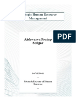 Strategic Human Resource Management: Aishwarya Pratap Sengar