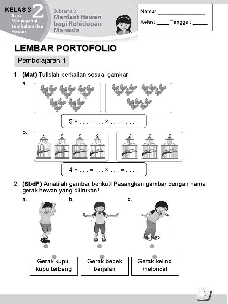 Portofolio Kls 3 TM 2 | PDF