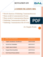 Marketing Communication Mix: Role, Tools & Functions