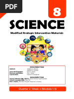 Science: Modified Strategic Intervention Materials