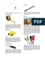 Carpentry Tools and Equipment