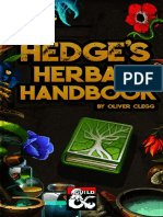 Hedge S Herbal Handbook - (ING - Acessórios-Mestre - D&D - 5ed)