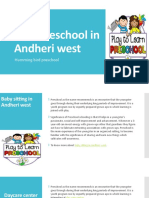 Best Preschool in Andheri West