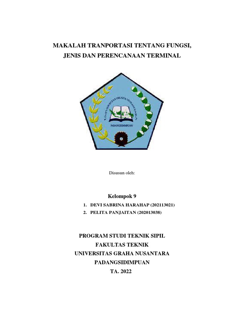 Fungsi dan Jenis Terminal Transportasi | PDF | Bisnis