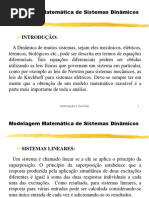 Modelagem Matemática de Sistemas Dinâmicos