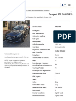 Peugeot 508 2.0 HDi RXH FR 176km