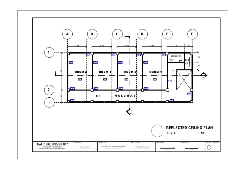 REFLECTED CEILING PLAN (2) Model PDF Brisbane