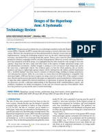 Prospects and Challenges of The Hyperloop Transportation System A Systematic Technology Review