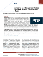 Reconciling Dimensional and Categorical Models of Autism Heterogeneity. A Brain Connectomics and Behavioral Study