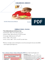 Nutritional Disorder (Childhood Obesity)