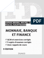 Monnaie, Banque Et Finance by Sophie Brana, Michel Cazals, Pascal Kauffmann