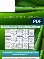 Environmental Science PPT 1