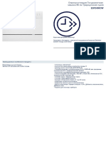 Datasheet document for dishwasher