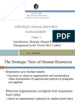 Chapter 001 Introduction Strategic HRM in The Twenty - First Century