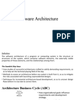Software Architecture - Unit 1