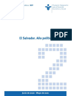 DEP - El Salvador. Año Político 2020-2021