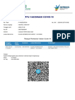 Kartu Vaksinasi Covid-19: Riwayat Pemberian Vaksin Covid-19