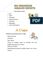 Estrutura básica de um trabalho acadêmico