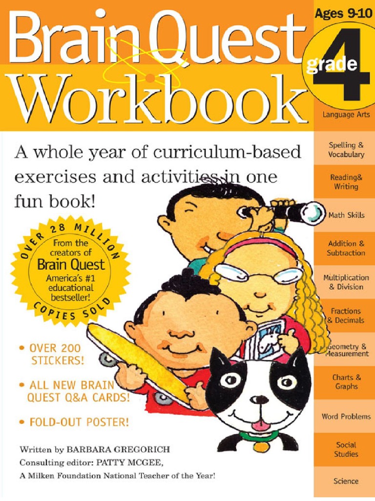 Brain Quest Workbook Grade 4 | PDF