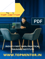 WWW - Topmentor.In: India'S First 100% Practical Training Institute
