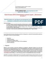 Puesta Al Dia Guia Europea de TEP 2019 Boletin 129 Volumen 1