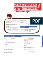 Ejercicios Con Porcentajes para Sexto de Primaria