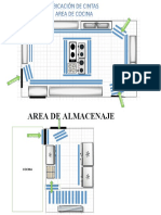 Mapeo de Cocina para Instalacion de Cintas