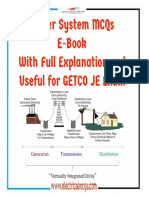 Electrical Power System Mcqs For GETCO JE Exam