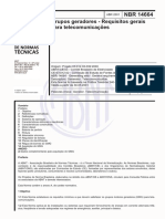 NBR 14664 - Requisitos Gerais Para Telecomunicações