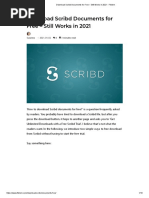 Scribd Documents For Free - Still Works in 2021 - Filelem