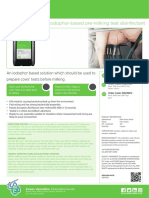 Pre-Dip: Ready-To-Use Liquid Iodophor-Based Pre-Milking Teat Disinfectant