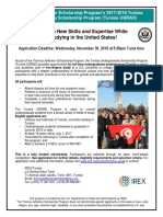 2017-2018 TJSP Tunisia UGRAD Informational Flyer_English