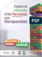 Manual Trato Adecuado Personas Con Discapaciadad IMSS