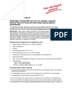 DY06 Purification of Total DNA From Viscous Samples Using the DNeasy Blood Tissue Kit With Acetyl