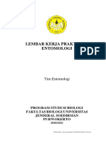 Lembar Kerja Praktikum Entomologi 2021 